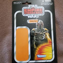 Boba Fett Promo Toy Back Card. 2010.