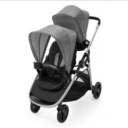 Graco Double Stroller With Car Seat