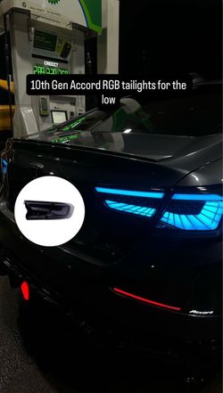 10th gen Honda accord RGB taillights