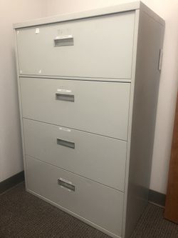 4 drawer lateral file