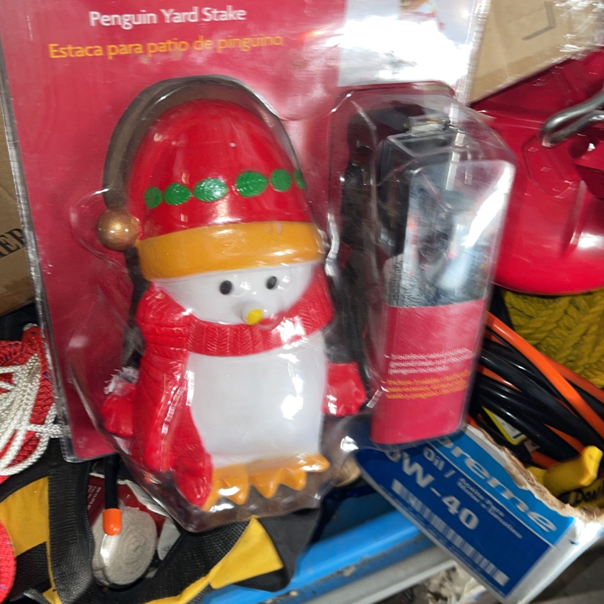 Penguin Yard Stake Perfect For Christmas Holidays Decoration