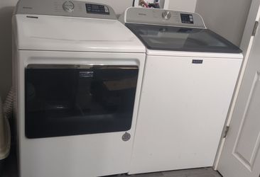 Maytag washer and dryer