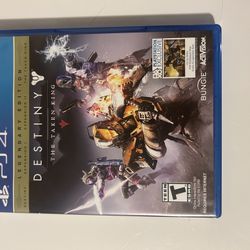 Destiny: The Taken King -- Legendary Edition (Sony PlayStation 4, 2015)