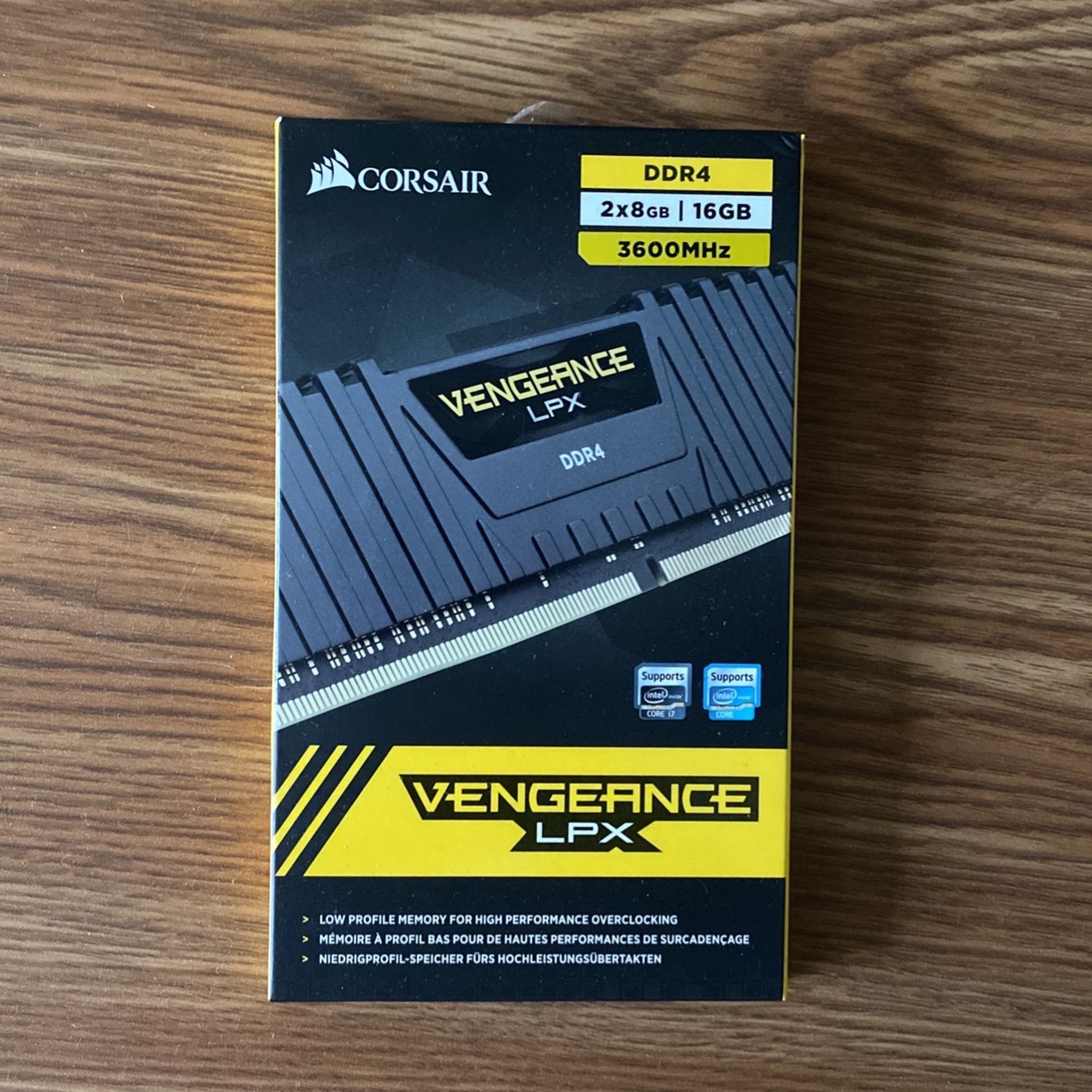 3600 MHz 2x8 16gb DDR4 Ram
