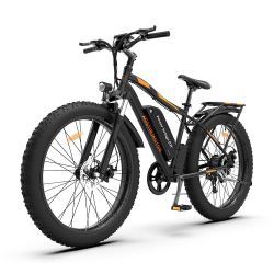 48-Volt 13AH 26 in. 750-Watt Adults Electric Bike -Wattith Remo-Voltable Lithium Battery  A specialized mountain bike featuring a safe and 