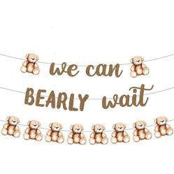 We Can Bearly Wait Banner 