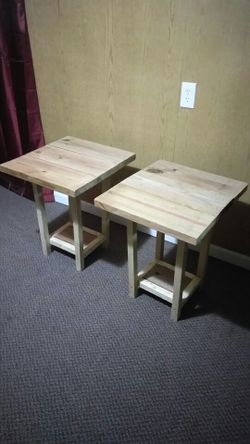 Hommade 2 table set..