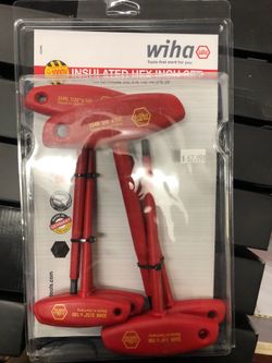 Wiha t handle insulated hex set