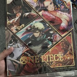One Piece Seven Warlords Binder