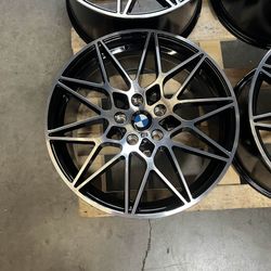 New Set 19 Inch BMW 666M Style Wheels Rims 19x8.5 +35, 19x9.5 +40 (5x120) CB: 72.6