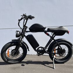 ✅⚡️BRAND NEW - 3000 Peak Watt /52V Dual Motor, 46ah(Total) Twin Dual Battery, Electric E Bike, 38mph, 5’4-6’5(Rider)