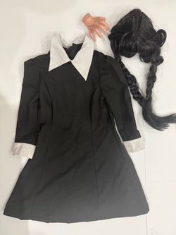 Wednesday Adam’s girls costume size 6
