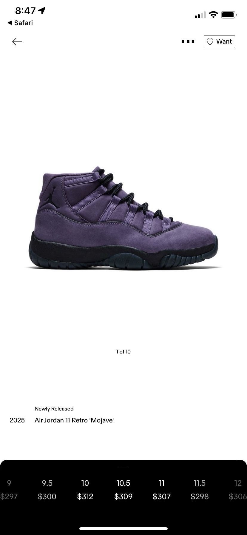 Air Jordan 11 Retro ‘Mojave’