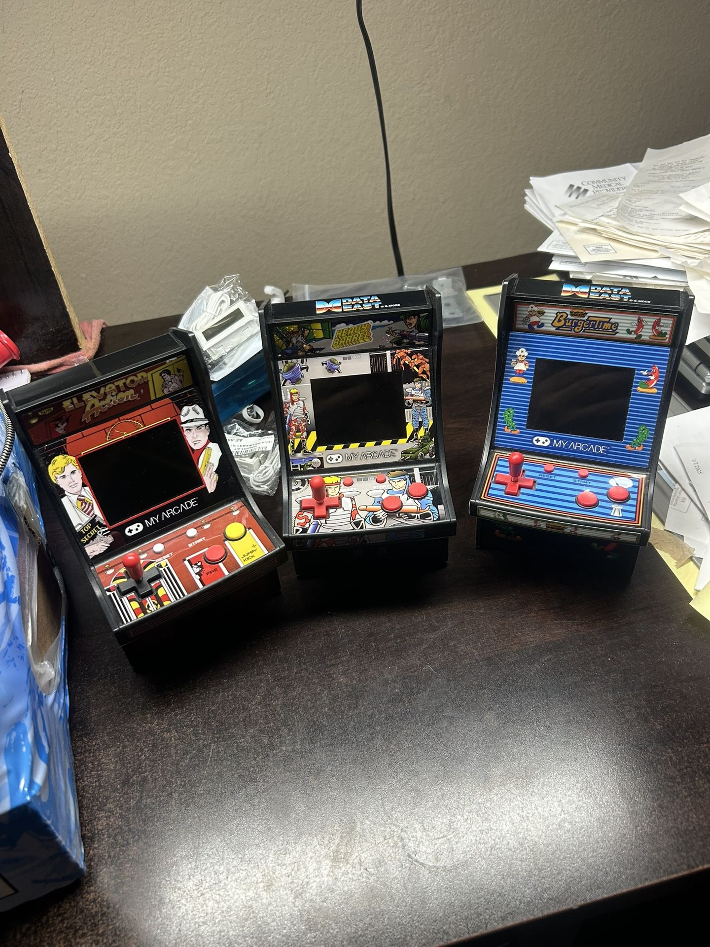 Miniature Real Classic Arcade Video Games