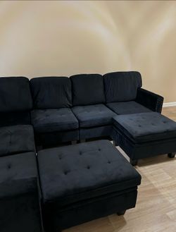 Black Sectional