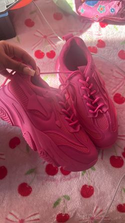 Women FASHION NOVA PINK SNEAKERS