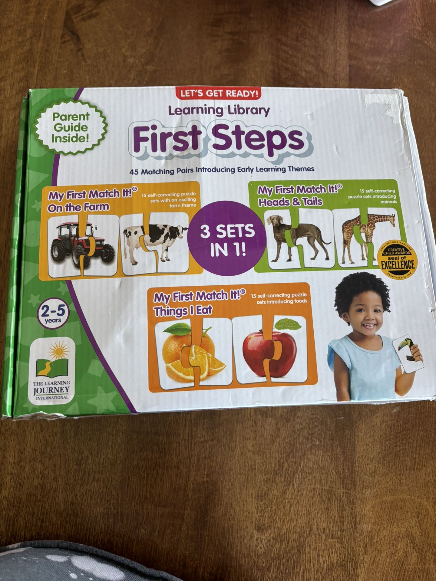 First Steps Match It Learning Puzzles