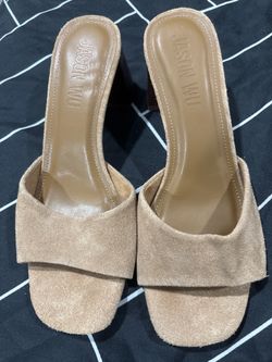 Jason Wu Suede Mule Heels 9 1/2