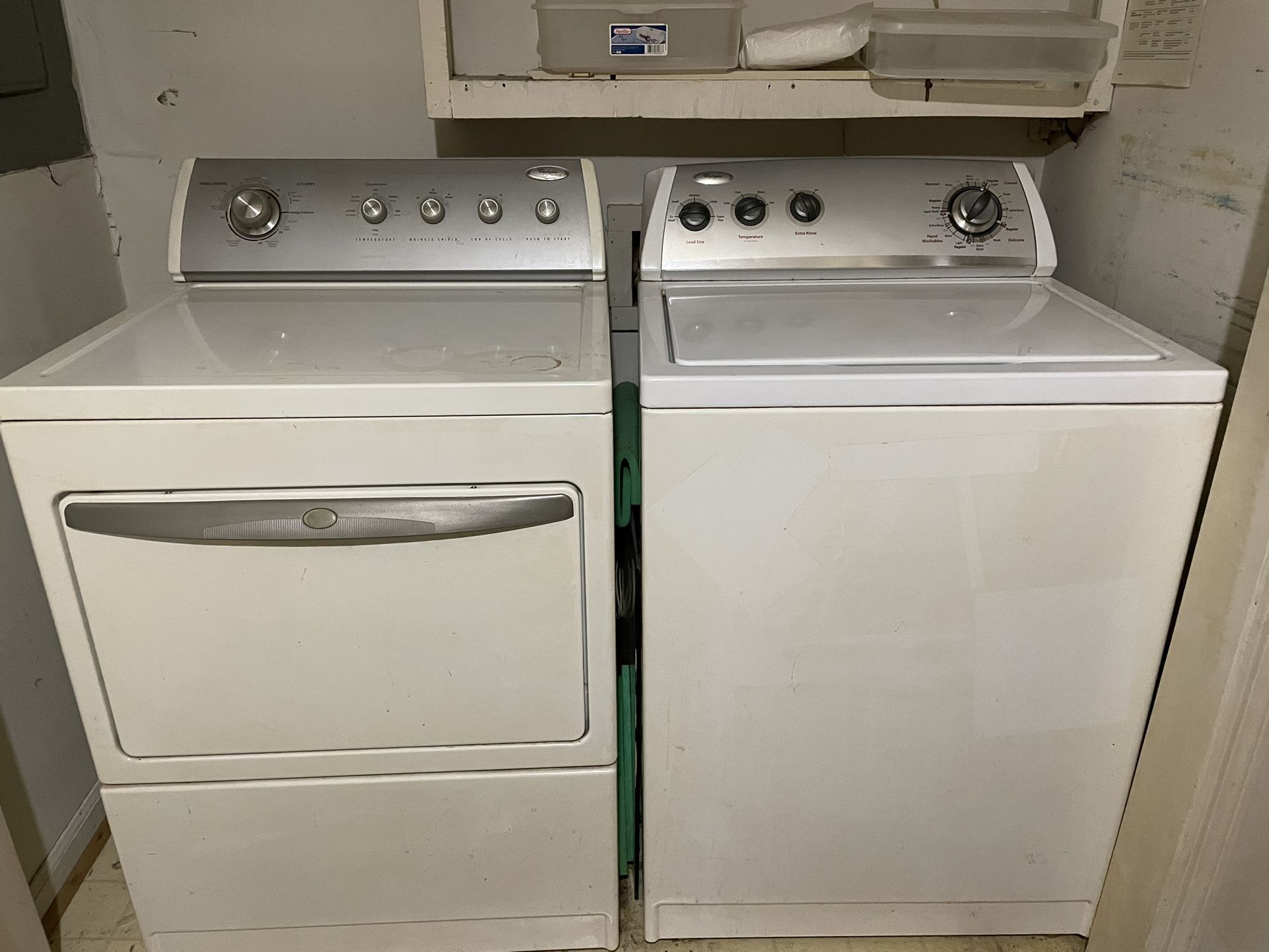 Used Whirlpool Washer And Dryer