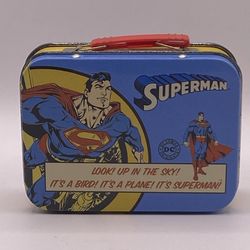Superman DC Comics Tin Mini Lunch Box