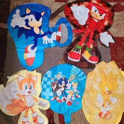 Sonic Balloons Sonic Decorations Sonic Party Supplies