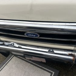 Chrome Bumper Brush Guard For Ford F150 F250 Bronco 