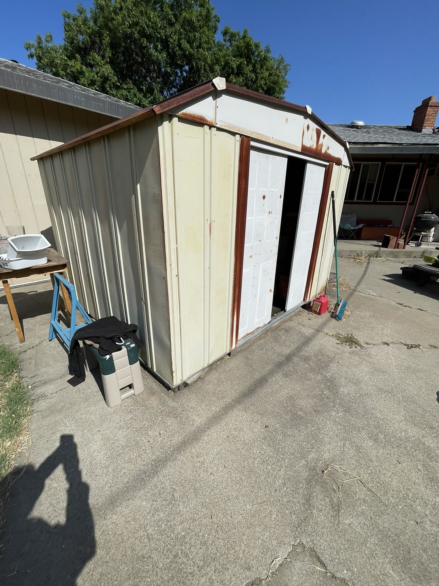Free Metal Storage Shed