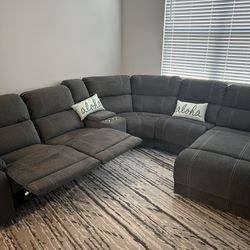 Living Room Furniture With Recliner /chase 