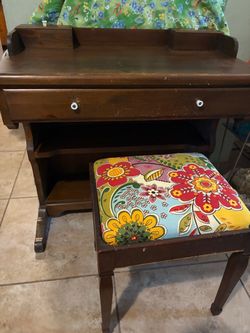 Antique Davenport Writing Desk