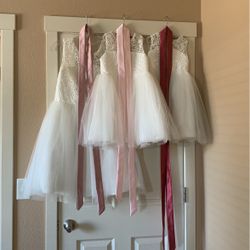 Flower Girl Dresses With Sash 