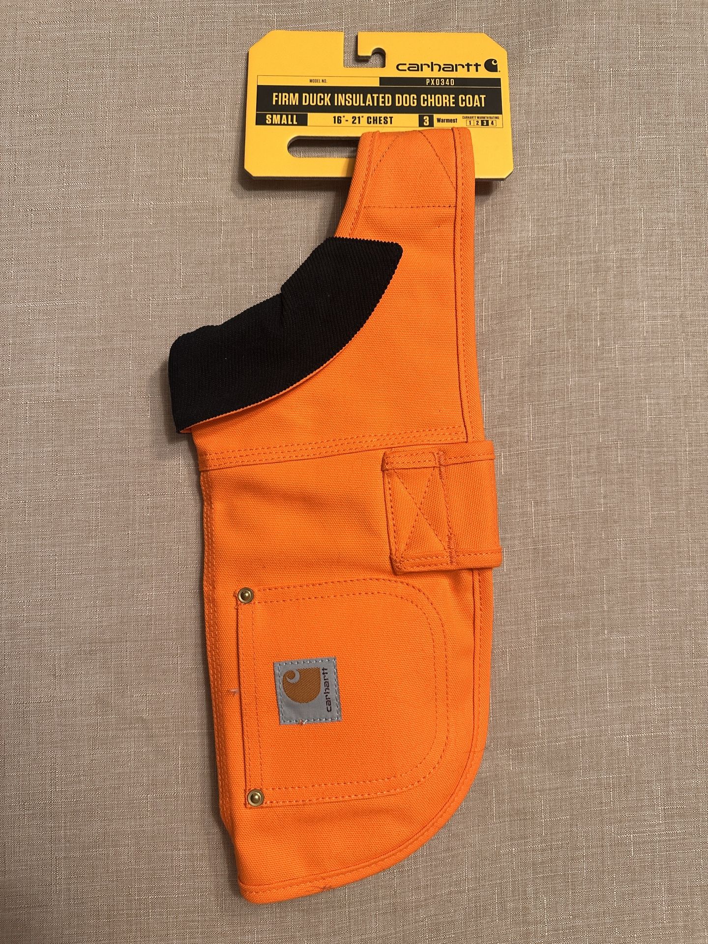 Carhartt Chore Coat For Dogs - Hunter Orange