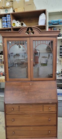 Beautiful Cherry Hutch. 