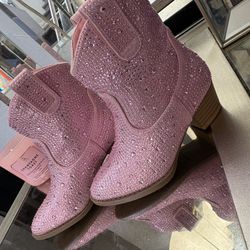 Little Girls Cowgirl Boots Size 10 🌸💕🩷👢