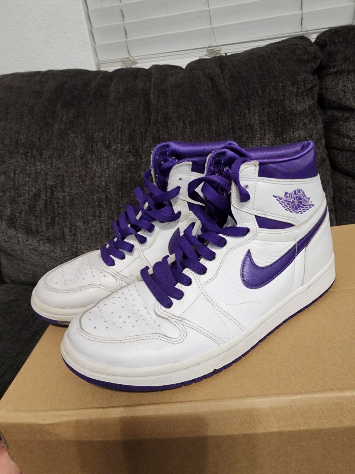 Nike Air Jordan 1 Retro High Metallic Purple