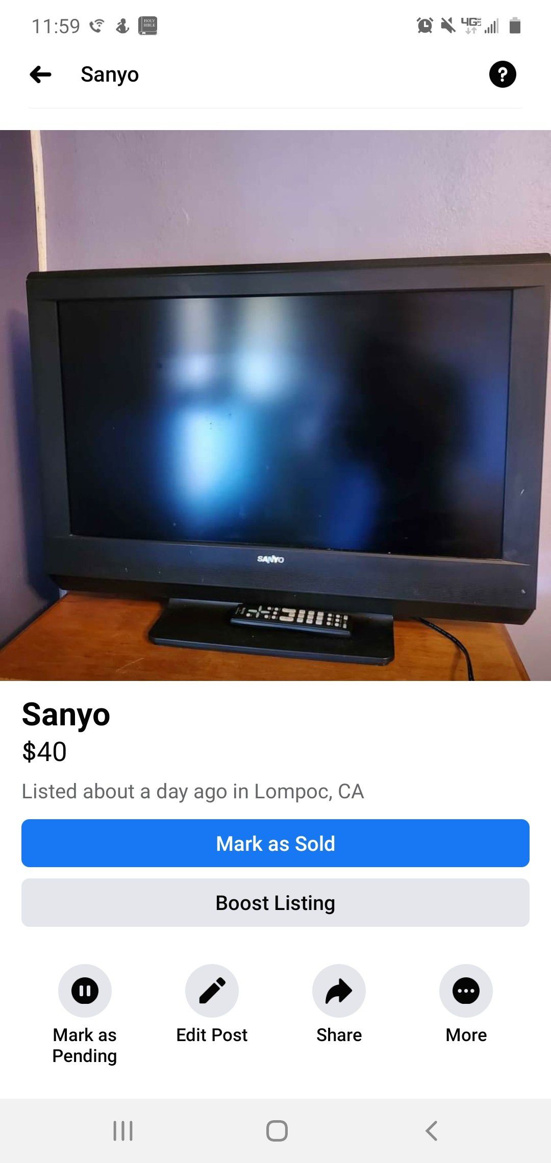 Sanyo TV
