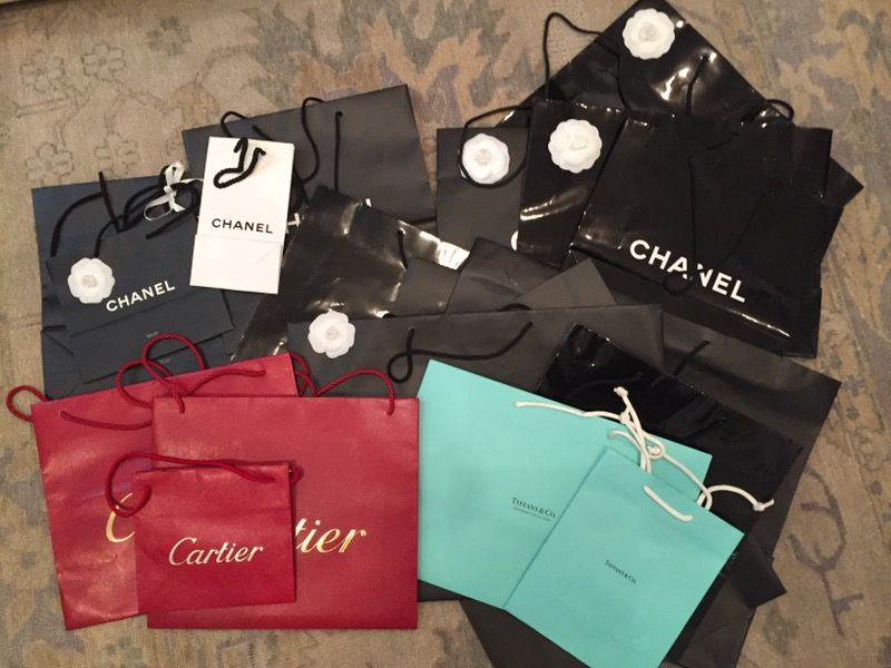 REAL Chanel, other Designer Shopping Bags