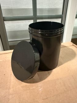 26oz 100mm - Plastic jars with lids in cases/120pcs