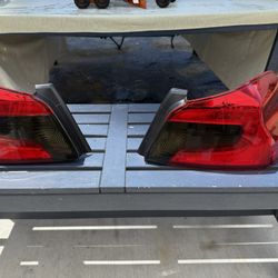 Year 15-21 SUBARU WRX STI OEM TAIL LIGHT SET PAIR RH LH PASSENGER DRIVER REAR LIGHTS SMOKE
