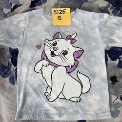 Kitty Shirt Size 5