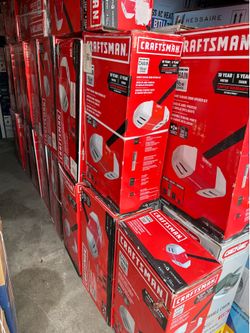 CRAFTSMAN 1/2 HP Chain Garage Door Opener Smart Wifi New In Box with x2 3 button remotes, keypad…