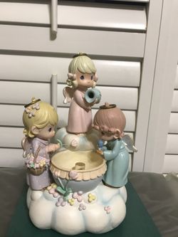 Precious Moments Fountain Figurines