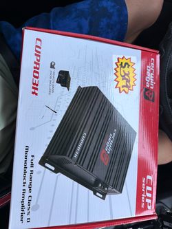Brand new mono block 3k way to much power for what i need