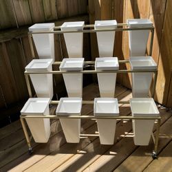 Flower Bar Bucket Set Up