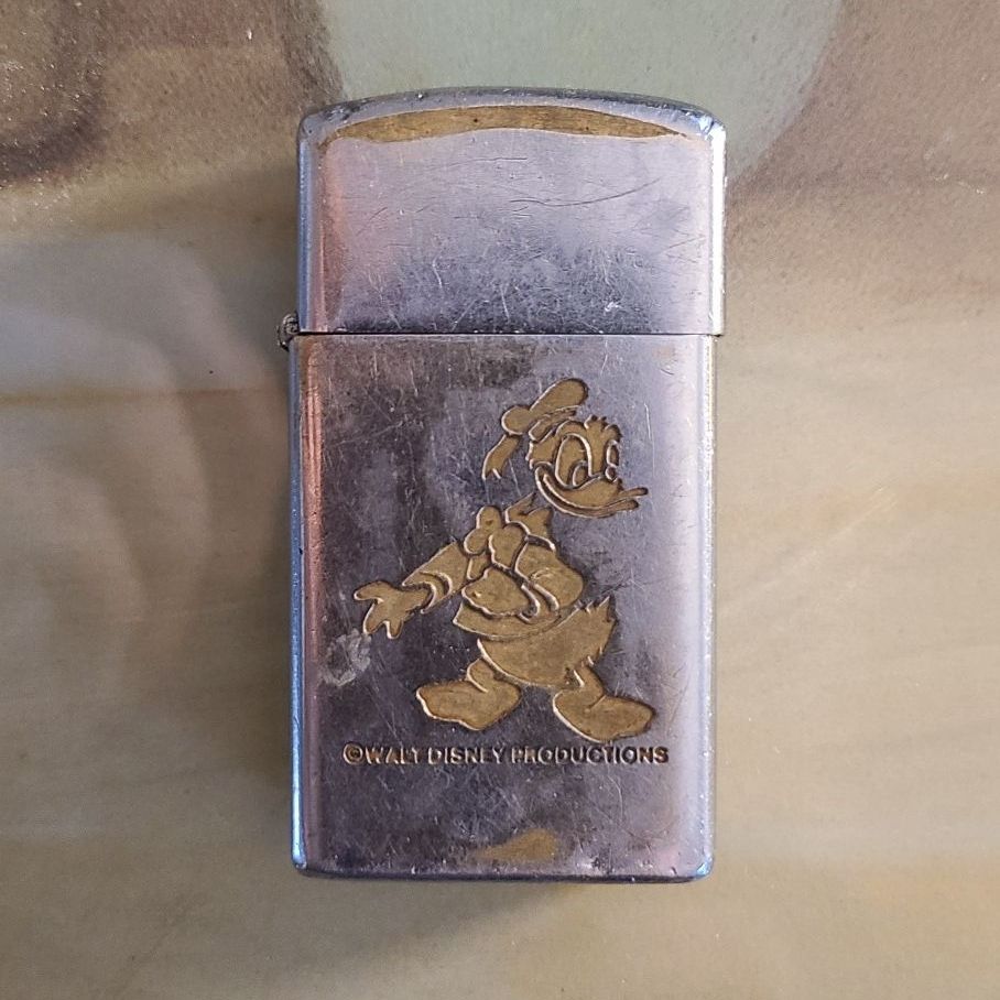 Rare vintage 1979 Walt Disney Zippo lighter.