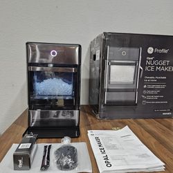 nugget ice maker opal01 black stainless 