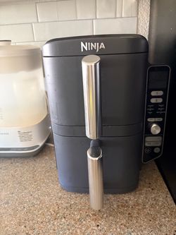 Ninja DoubleStack™ XL 10-QT Double Air Fryer in Deep Gray
