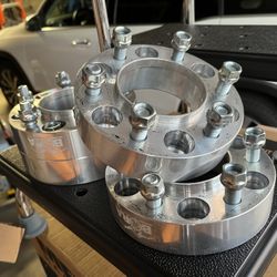 BORA 4th Gen 2024-2026 Tacoma 1.5” Aluminum Wheel Spacers