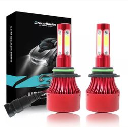 car led headlight 6000k 4 sides