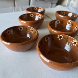 Clay Jarritos Glass And Cazuelitas