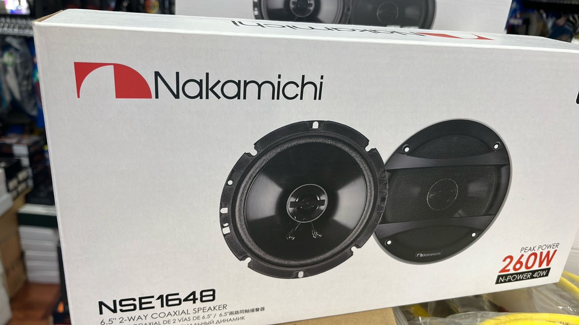 Car Audio 61/2 Speakers. Nakamichi